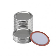 Aussie Mason WIDE Mouth Replacement Metal Lids only x 48 Pack